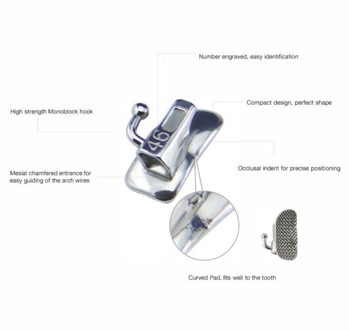 Direct Non-Convertible Bond Buccal Tubes | DRCNZ