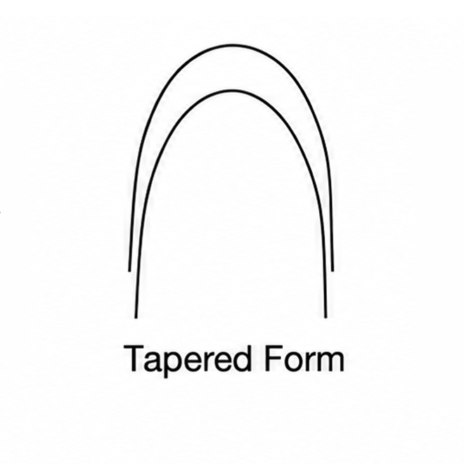 niti archwires tapered